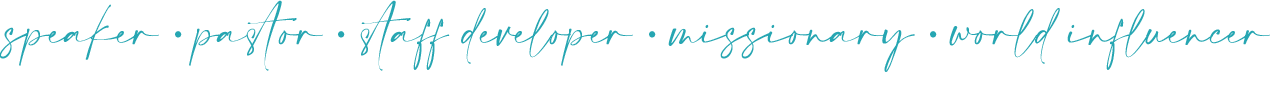Pastor Hope Carpenter is a speaker, a pastor, a staff developer, a missionary, and a world influencer.